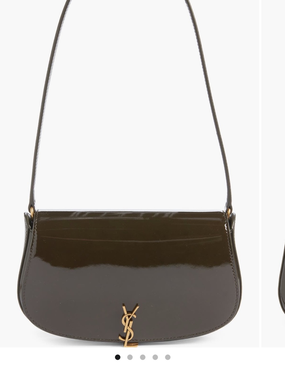 NWT Saint Laurent Mini Voltaire Shoulder Bag $2150